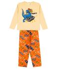 Pijama Infantil Menino Manga Longa Select Amarelo