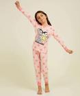 Pijama Infantil Mônica e Magali Salmão - Coleção Mãe e Filha