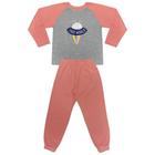 Pijama Juvenil Look Jeans Space Longo - PINK - 4