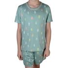 Pijama Juvenil Masculino Alakazoo Curto Goast Verde - 35353