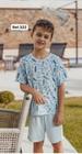 Pijama Juvenil Masculino Curto Estampados7894054510645