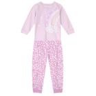 Pijama longo infantil menina com estampa brilha no escuro Brandili