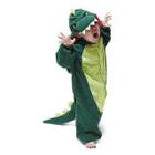 Pijama Macacão Infantil Dinossauro Kigurumi Inverno- Fantasy