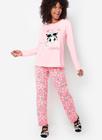 Pijama Manga Longa Adulto Feminino Vaca Puket