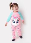 Pijama Manga Longa Baby Menina Soft Unicórnio Popstar Puket