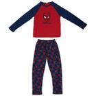 Pijama Manga Longa Infantil Spider Man Vermelho - Marvel