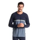 Pijama Masculino Longo com Recortes 9230b