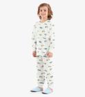 Pijama moletinho Rovi Kids Bege