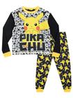 Pijama Pokémon Boys' Pikachu tamanho 12 multicolorido