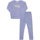 Pijama Roxo - Primeiros Passos - Meia Malha