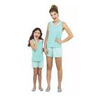 Pijama Short Doll Infantil Cor Verde - Lupo
