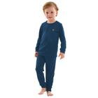 Pijama Térmico Infantil Energy Thermo Dry Marinho Gibraltar Up Baby