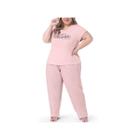 Pijama Zee Rucci Feminino Meia Manga Zr3200-007-16 V01 Rosa