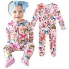 Pijamas Baby Sleepers Posh Peanut Viscose Bamboo Girl 0-3m