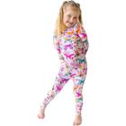 Pijamas Posh Peanut Girls Soft Viscose de Bambu de 3 a 4 anos