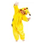 Pikachu Pokemon Fantasia Pijama Kigurumi Macacão Roupa Infantil Anime Cosplay Desenho- Fantasy