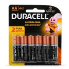 Pilha AA Duracell Alcalina PACK-6