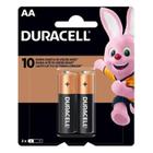 Pilha AA Duracell Com 2 unidades