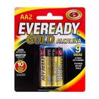 Pilha aa eveready gold alcalina com 02 unidades