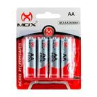 Pilha AA Recarregável Mox 2600 mah Original Alta Capacidade