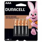 Pilha AAA Duracell Com 8 unidades