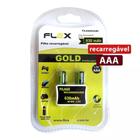 Pilha AAA Recarregável FLEX 2 Pilhas 630 mAh FXAAA63LB2