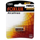 Pilha alcalina 12v lr23 blister foxlux