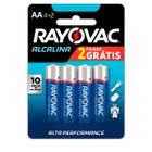 Pilha Alcalina Aa Com 6 20871 - RAYOVAC