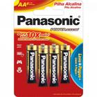 Pilha Alcalina AA com 6 LR6XAB/L6P5192 - Panasonic