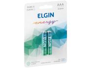 Pilha Alcalina AAA Elgin 1,5V 2 Unidades