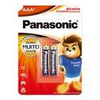 Pilha Alcalina AAA Panasonic LR0 (2/UN)