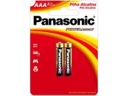 Pilha Alcalina AAA Power Alkaline LR03XAB/2B192 - Panasonic 1,5V 2 Unidades
