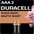 Pilha alcalina duracell aaa 2und