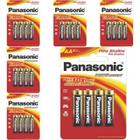 Pilha Alcalina Panasonic Pequena AA Combo com 24 pilhas
