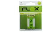 Pilha bateria zinco 9v c/01 unid. - flex fx9z1 - Flex Gold