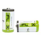 Pilha Comum Tipo D C/ 2 Unidades - Flex - Flex