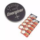 Pilha Cr 2032 Tipo Moeda Energizer Cartela C/ 10 Baterias