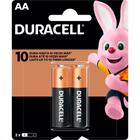 Pilha Duracell Alcalina Pequena Aa Cartela 2Pecas