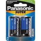 Pilha Grande com 2 Unidades Super Hyper Panasonic - Casa Video