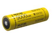 Pilha Nitecore 21700 5000 mAh 3.6v recarregável de Íon lítio NL2150