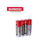 Pilha palito aaa alfacell AAA comum com 04 unidades 1.5v r03p/45sg AAA