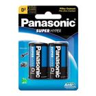 Pilha Panasonic Cartela Grande D 1,5v 2un