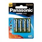 Pilha Panasonic Pequena Aa Cartela 4 Pecas Um-3Shs