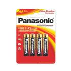 Pilha Peq. Alcalina AA 4 Unidades LR6XAB/4B Panasonic