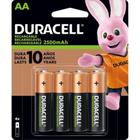 Pilha Recarregável AA 2500-mAh (Cartela c/4 pilhas) DURACELL