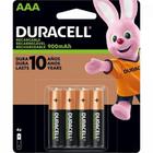 Pilha Recarregável Aaa 900-Mah (Cartela C/4 Pilhas) - Duracell