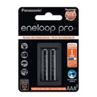 Pilha Recarregável Eneloop Pro Aaa2 Panasonic 02 Unidades F108