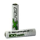 Pilha Recarregavel FLEX FX-AAA11B2 AAA 1100 MAH com 2UN sem Carga