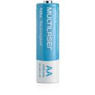 Pilha recarregavel pequena aa 2500mah c/04 multilaser