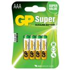 Pilha Super Alcalina Aaa 1.5v - Gp - 4 Unidades - karimex